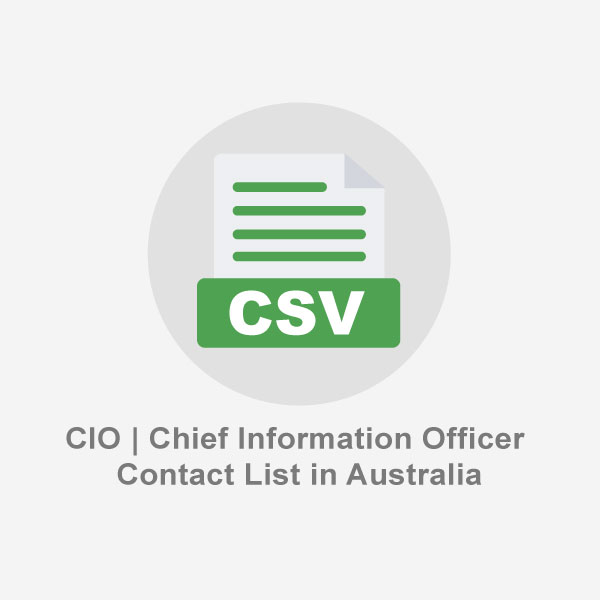 CIO-Chief-Information-Officer-Contact-Lists-in-Australia