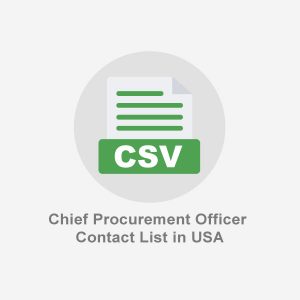 Chief-Procurement-Officer-Contact-Lists-in-USA