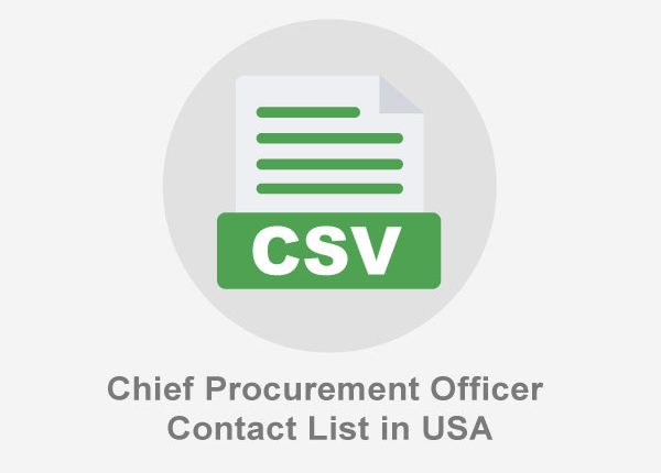 Chief-Procurement-Officer-Contact-Lists-in-USA