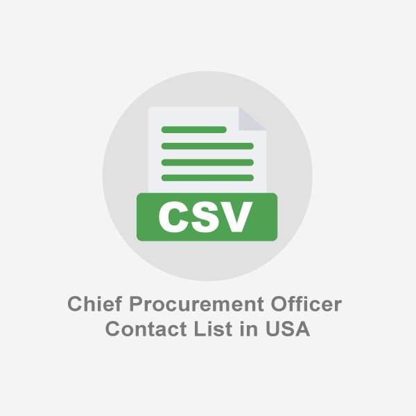 Chief-Procurement-Officer-Contact-Lists-in-USA