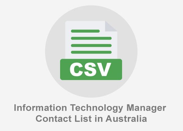 Information-Technology-Manager-Contact-Lists-in-Australia