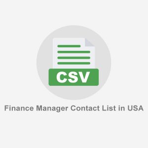 finance manager contact list in usa